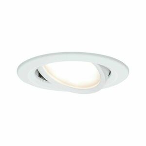 PAULMANN Vestavné svítidlo LED Nova kruhové 1x6, 5W bílá mat nastavitelné 3-krokové-stmívatelné 934.84 P 93484 obraz