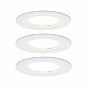PAULMANN Vestavné svítidlo LED Nova kruhové 3x6, 5W bílá mat nevýklopné 934.60 P 93460 obraz