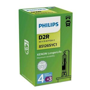 Philips D2R 35W P32d-3 LongerLife 4300K Xenon 1ks 85126SYC1 obraz