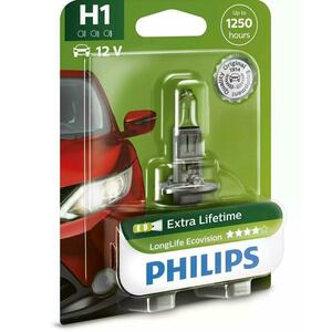 Philips H1 Long Life EcoVision 12V 12258LLECOB1 obraz
