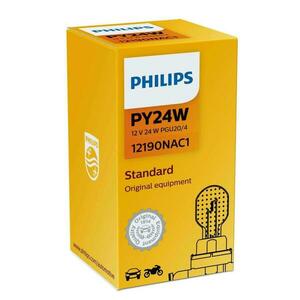 Philips PY24W 12V 24W PGU20/4 žlutá 1ks 12190NAC1 obraz