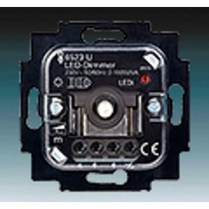 Přístroj stmívače ABB 6512-0-0335 2-100W pro otočné ovládání a tlačítkové spínání pro LED obraz