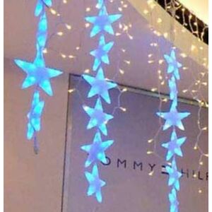 MK Illumination QUICK FIX závěs Falling STAR 70 7 hvězd LED 20x150cm studená bílá obraz