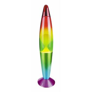 Rabalux lávová lampa Lollipop Rainbow E14 1x MAX G45 25W vícebarevná 7011 obraz