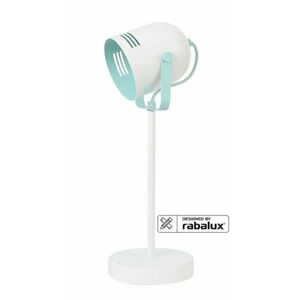 Rabalux stolní lampa Minuet E14 MAX 15W bílá 7015 obraz