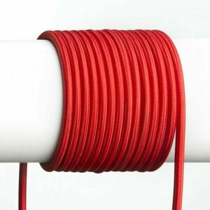 RED - DESIGN RENDL RENDL FIT 3X0, 75 1bm textilní kabel červená R12224 obraz