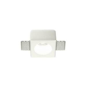 Sádrové zápustné bodové svítidlo Ideal Lux Samba Round D55 230580 GU10 1x35W IP20 kulaté bílé obraz