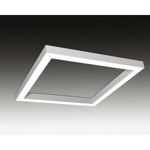 SEC Závěsné LED svítidlo nepřímé osvětlení WEGA-FRAME2-AA-DIM-DALI, 32 W, eloxovaný AL, 607 x 607 x 50 mm, 3000 K, 4360 lm 321-B-001-01-00-SP obraz