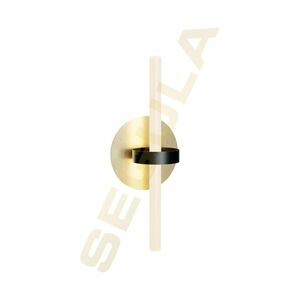 Segula 50961 nástěnné svítidlo Equator kov černá-zlatá - S14d obraz