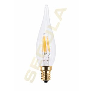 Segula 55230 LED francouzská svíčka čirá E14 1, 5 W (9 W) 80 Lm 1.900 K obraz