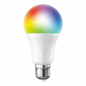 Solight LED SMART WIFI žárovka, klasický tvar, 10W, E27, RGB, 270°, 900lm WZ531 obraz
