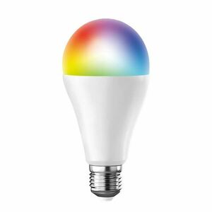Solight LED SMART WIFI žárovka, klasický tvar, 15W, E27, RGB, 270°, 1350lm WZ532 obraz