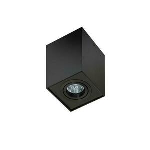 Stropní bodové přisazené svítidlo AZzardo Eloy 1 black/black AZ2137 GU10 1x50W IP20 9, 5cm hranaté černé obraz