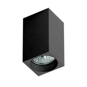 Stropní bodové přisazené svítidlo AZzardo Mini Square black AZ1382 GU10 1x50W IP20 5, 6cm hranaté černé obraz
