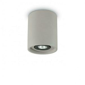 Stropní svítidlo Ideal Lux Oak PL1 round cemento 150437 kulaté betonové obraz