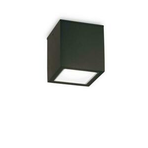 Venkovní stropní přisazené svítidlo Ideal Lux TECHO PL1 BIG NERO 251530 GU10 1x20W IP54 15cm černé obraz
