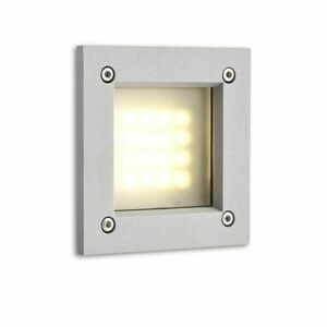 Venkovní svítidlo ATRIA LED zápustná stříbrná 230V LED 3W IP55 - RED - DESIGN RENDL obraz