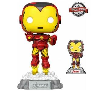POP! Iron Man (Marvel) Special Edition + odznak obraz
