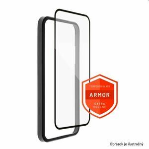 FIXED Armor prémiové ochranné tvrzené sklo pro Apple iPhone 14/13/13 Pro, černé obraz