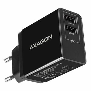 AXAGON ACU-DS16 síťový adaptér, 2x 5V-2, 2A + 1A, 16W, černý obraz