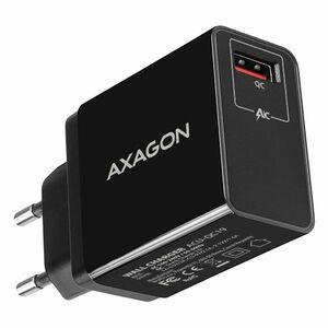 AXAGON ACU-QC19 síťový adaptér 1x QC3.0/AFC/FCP/SMART, 19 W, černý obraz