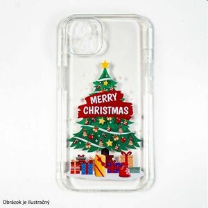 Silikonové pouzdro pro Apple iPhone 14 s vánočním motivem obraz