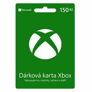 Xbox Store 150 Kč - elektronická peněženka obraz