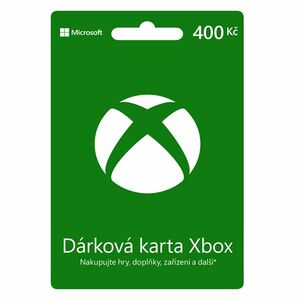 Xbox Store 400 Kč - elektronická peněženka obraz