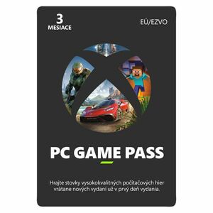 PC Game Pass 3 měsíční předplatné obraz