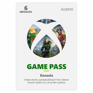 Xbox Game Pass 6 měsíční předplatné obraz