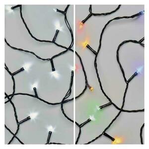 EMOS LED vánoční řetěz 2v1, 10 m, venkovní i vnitřní, studená bílá/multicolor, programy D4AJ01 obraz