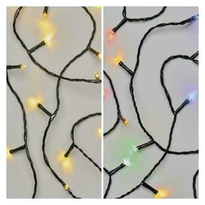EMOS LED vánoční řetěz 2v1, 10 m, venkovní i vnitřní, teplá bílá/multicolor, programy D4AH01 obraz