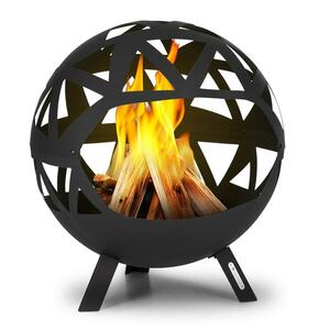 Blumfeldt Colima, ohniště, Ø 66 cm, kulovité, rošt na dřevěné uhlí, popelník obraz