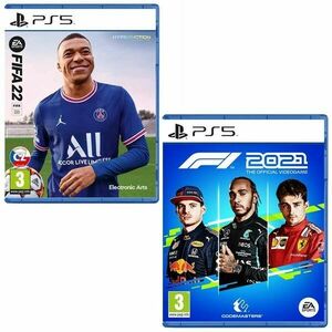 FIFA 22 CZ + F1 2021: The Official Videogame PS5 obraz