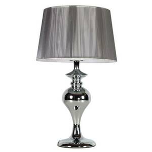 Candellux Stříbrná stolní lampa Gillenia pro žárovku 1x E27 41-11954 obraz