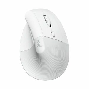 Vertikální myš Logitech Lift Vertical Ergonomic Mouse, bílá obraz
