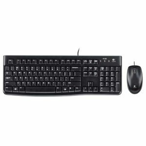Logitech MK120 Corded Keyboard and Mouse Combo CZ obraz