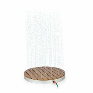 Blumfeldt Sumatra Breeze, RD, zahradní sprcha, WPC hliník, Ø70, 4cm, kulatá obraz