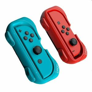 iPega Grip s popruhem pro Nintendo Joy-Con ovladače, blue/red (2ks) obraz