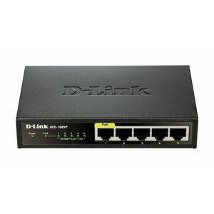 D-Link DES-1005P/E síťový přepínač Nespravované L2 DES-1005P/E obraz