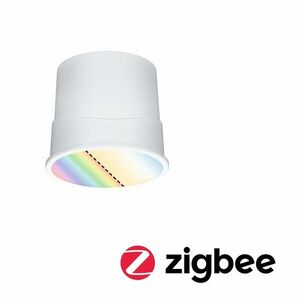 PAULMANN LED Modul vestavné svítidlo Smart Home Zigbee Base Coin kruhové 50mm Coin 4, 9W 230V stmívatelné RGBW+ satén 924.70 obraz