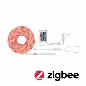 PAULMANN SimpLED LED Strip Smart Home Zigbee RGB kompletní sada 5m 20W 30LEDs/m RGB 24VA 705.34 obraz