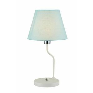Candellux Modrá stolní lampa York Ledea pro žárovku 1x E14 50501099 obraz