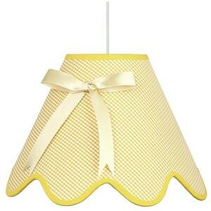 Candellux Žlutý závěsný lustr Lola pro žárovku 1x E27 31-04673 obraz