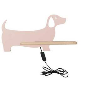 Candellux Nástěnné svítidlo policové 5W, růžový pes - s napájecím kabelem 21-01030 obraz
