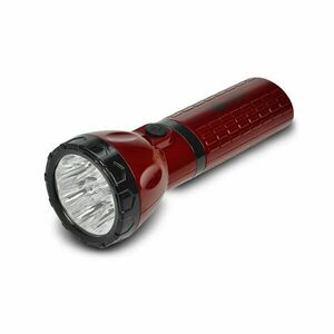 Solight nabíjecí LED svítilna, plug-in, Pb 800mAh, 9x LED, červenočerná WN10 obraz