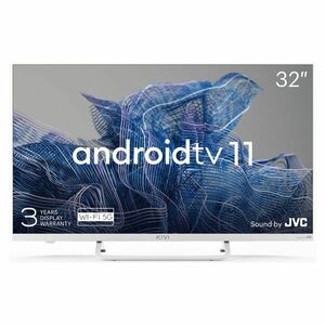 Kivi TV 32F750NW, 32" (81cm), HD, Google Android TV, bílý obraz
