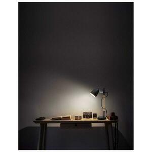 NOVA LUCE stolní lampa ALINA černý kov a přírodní dřevo E27 1x12W 230V IP20 bez žárovky 8808401 obraz