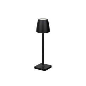 NOVA LUCE venkovní stolní lampa COLT černý litý hliník a akryl LED 2W 3000K IP54 62st. 5V DC vypínač na těle USB kabel stmívatelné 9223411 obraz