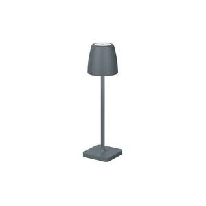 NOVA LUCE venkovní stolní lampa COLT tmavě šedý litý hliník a akryl LED 2W 3000K IP54 62st. 5V DC vypínač na těle USB kabel stmívatelné 9223413 obraz